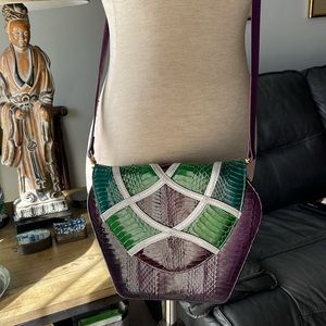 J Renée eelskin handbag